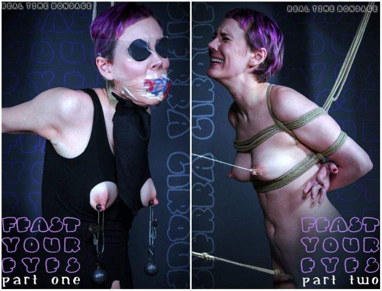 Feast Your Eyes (Part 1-2) [2018, RealTimeBondage.com,  Torture,  Humilation,  Sybian, 720p, HDRip]