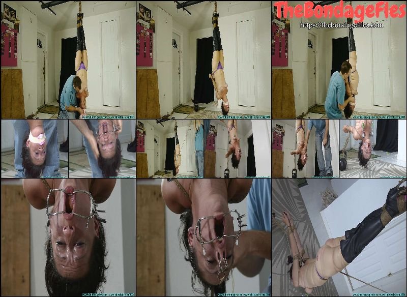 Being Tightly Bound, Hanging Upside Down, Bound with Fishing Line and clamped Should Help Jennah's Attitude - Part 2-Bondage Porn and BDSM Sex Videos [2017, FutileStruggles.com,  Stockings,  Gags,  Stockings, 720p, SiteRip]