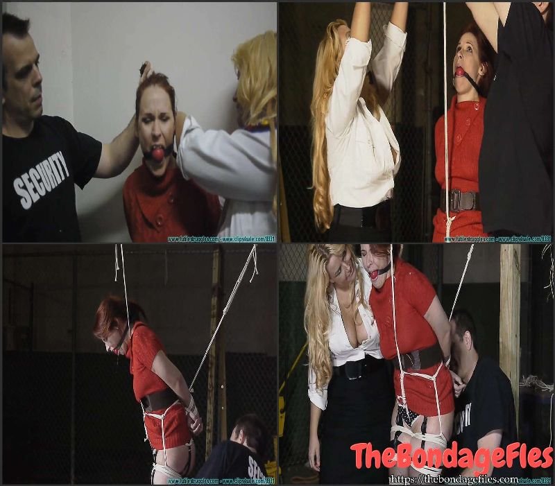 Chrissy Daniels - The Security Guards Hogtied and Gagged me, then Posed with me for Pics Like Trophy Game - Part 1-Bondage Porn and BDSM Sex Videos [2017, FutileStruggles.com,  Gags,  Stockings,  Pantyhose, 720p, SiteRip]