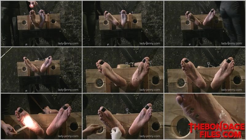 Aching Soles [2019, LadyJenny, AnalFisting, Wax, CBT, 480p]