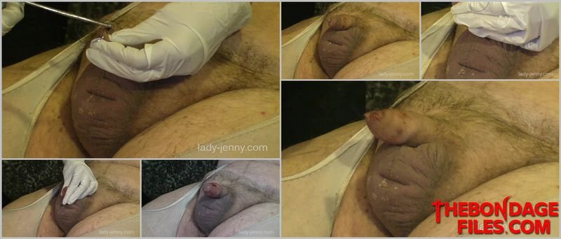 Sissi Slaves Sewn Penis [2019, LadyJenny, Pain, Whipping, Injections, 480p]