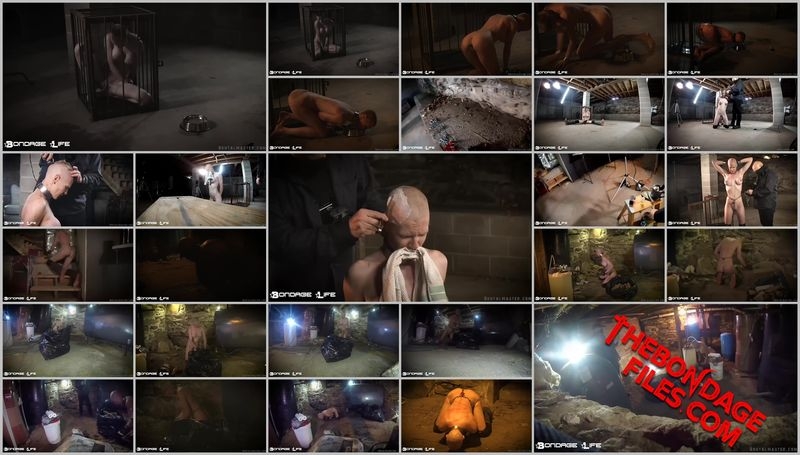 BrutalMaster, Rachel Greyhound - Brutalmaster BoilerRoom Cleaning [2020, BondageLife, Blonde, Torture, Handcuffs, SiteRip, 1080p]