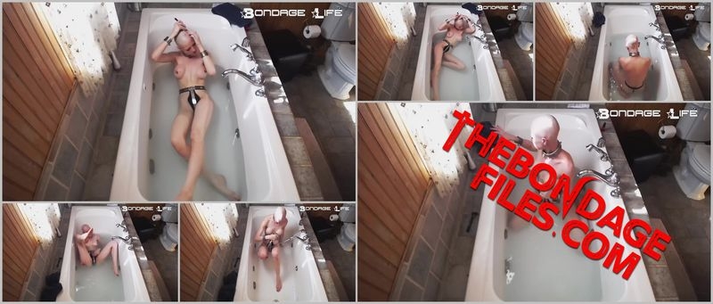 Rachel Greyhound - Bath Time [2020, BondageLife, BDSM, Bald, Blonde, SiteRip, 720p]