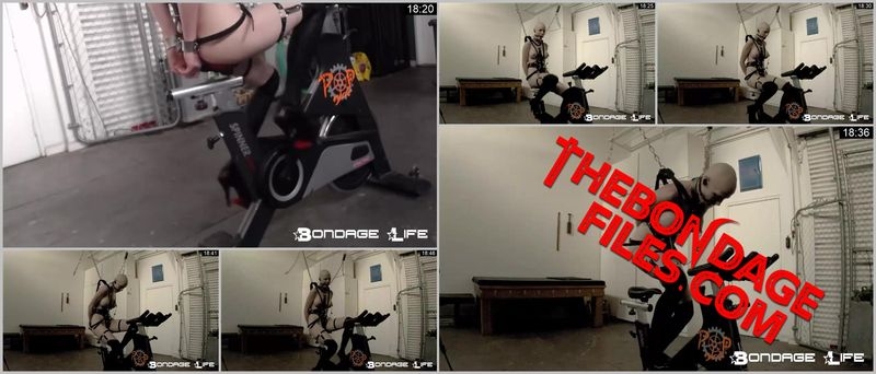 Rachel Greyhound - Some High Heel Exercise [2020, BondageLife, Shaved, Handcuffs, Blonde, SiteRip, 720p]