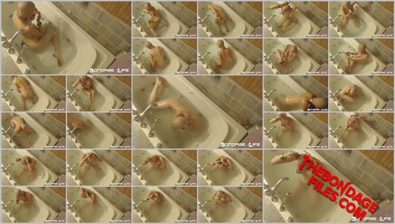 Rachel Greyhound - Evening Bath [2020, BondageLife, Shaved, Bald, Blonde, SiteRip, 720p]