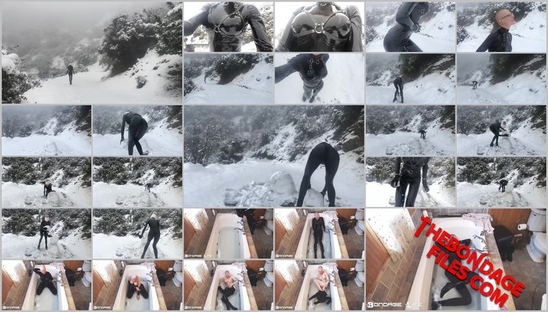 Rachel Greyhound - Snow Day (Latex Edition) [2020, BondageLife, Bald, BDSM, Shaved, SiteRip, 720p]