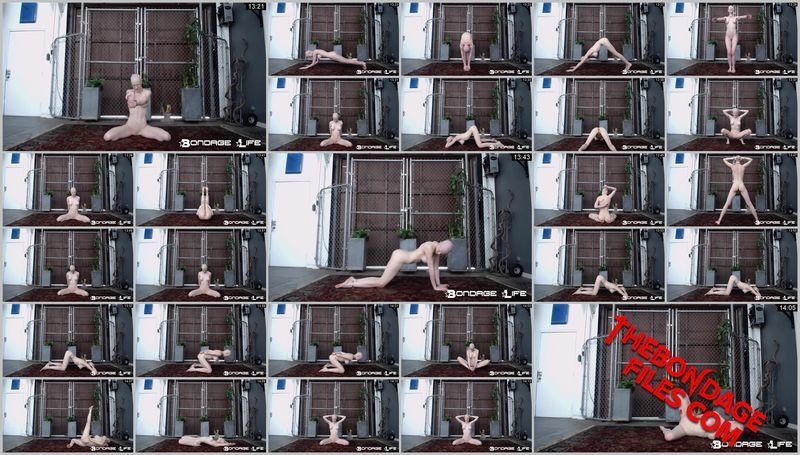 Rachel Greyhound - Yoga With Greyhound (5.7.2018) [2020, BondageLife, Blonde, BDSM, Chastity, SiteRip, 720p]