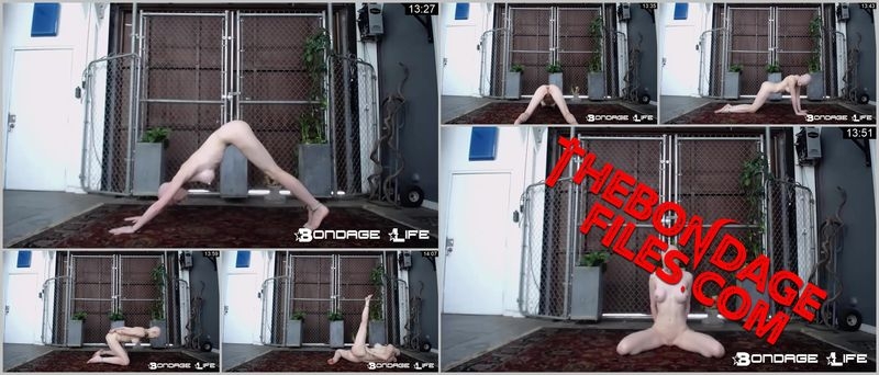 Rachel Greyhound - Yoga With Greyhound (5.7.2018) [2020, BondageLife, Blonde, BDSM, Chastity, SiteRip, 720p]