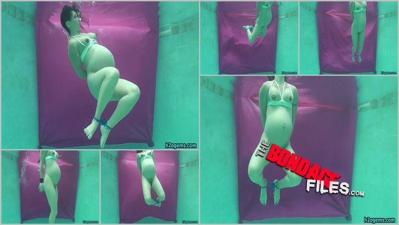 Wenona Suspended and Dunked [2016, clips4sale/h2oGems, suspension, pregnant, bound, 1080p, HDRip]