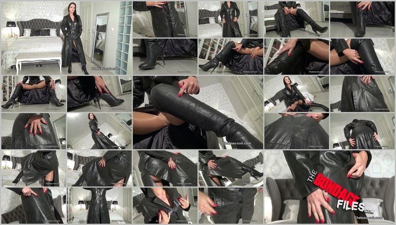 My personal leather cleaner [2020, Chateau-Cuir, Cumshot, Femdom, CBT, SiteRip, 720p]