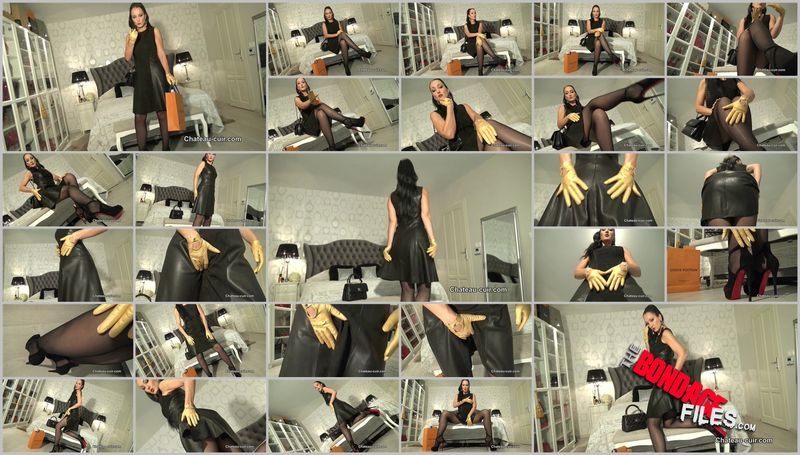 Luxury leather shopping slave [2020, Chateau-Cuir, Toys, BDSM, Blowjob, SiteRip, 720p]