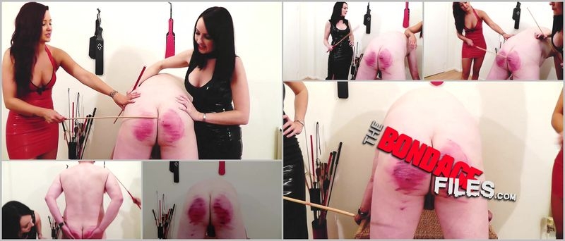 Double caning [2019, MissJessicaWoodVideos, Punishment, Caning, Ballbusting, 1080p, SiteRip]