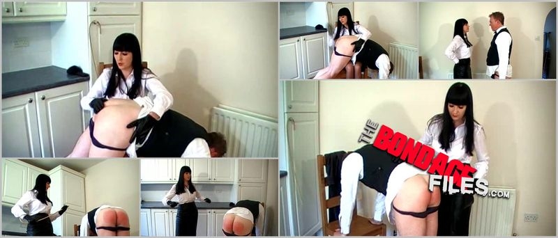 Idle servant [2019, MissJessicaWoodVideos, Spanking, Pain, Caning, 360p, SiteRip]