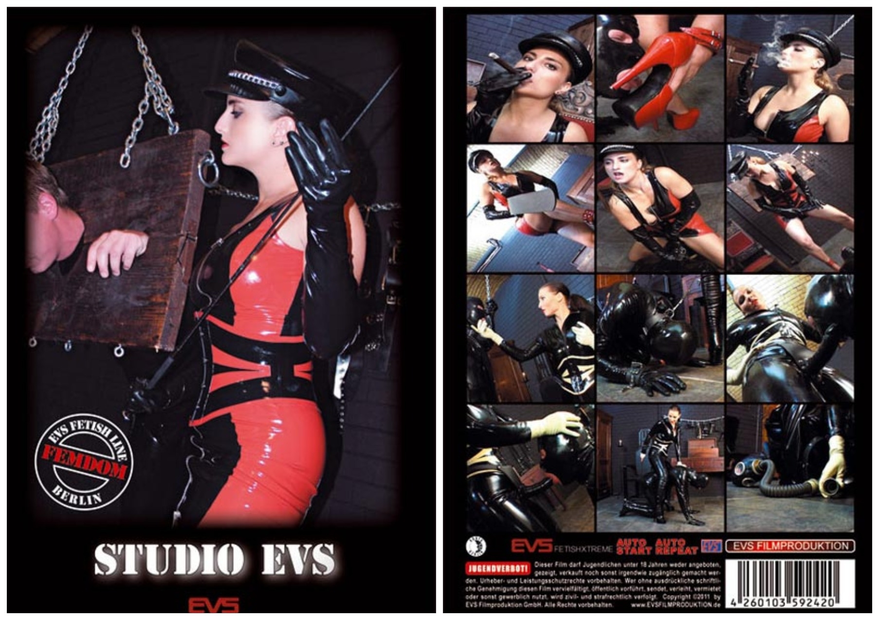 Miss Kathy - Studio EVS [2011, Studio EVS, Gas mask, Rubber and Leather, Smoking, DVDRip]