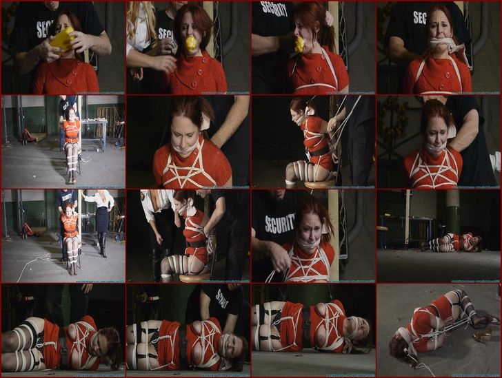 Chrissy Daniels-The Security Guards Hogtied and Gagged me, then Posed with me for Pics Like Trophy Game - Part 2 [2021, FutileStruggles, Sweater Fetish , Rope Bondage , Redheads, 720p]