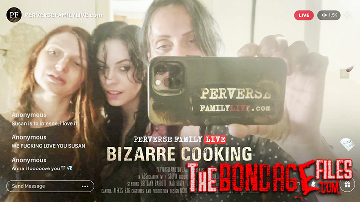 Bizarre Cooking [2021, PerverseFamilyLive, Hardcore, Group sex, Fisting, 1080p, HDRip]