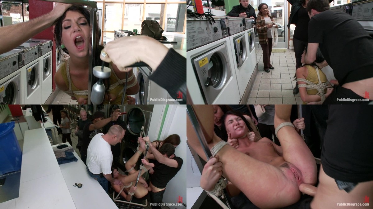 Cassandra Nix, Princess Donna Dolore-Filthy Whore Fucked at the Laundromat new bdsm porn videos