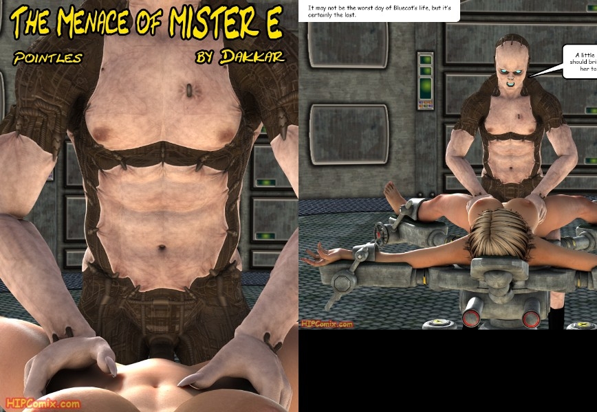 Dakkar - Menace of Mister E - Pointless new bdsm comics