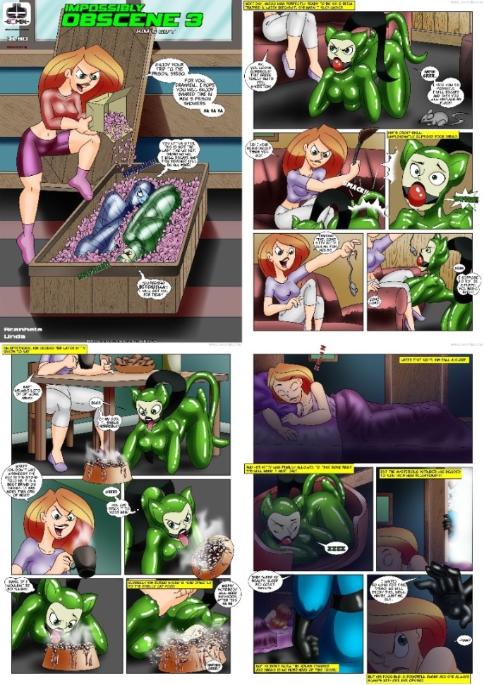 DBComix - Impossibly Obscene 3 - Kim's Gift new bdsm comics