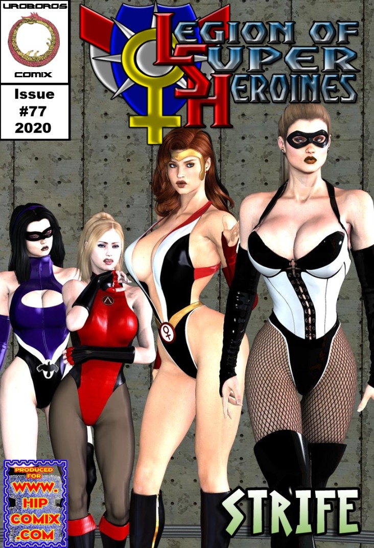 Uroboros - Legion of Superheroines 77 new bdsm comics