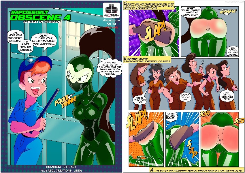 DBComix - Impossibly Obscene 4 - Shego in Prison new bdsm comics
