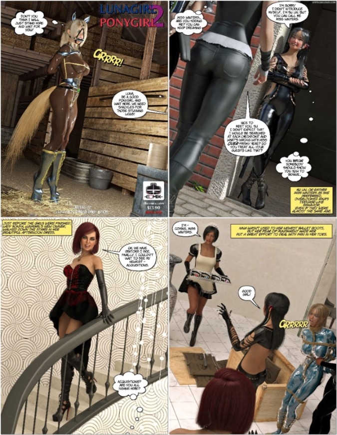 DBComix - Lunagirl for Sale 2 - Ponygirl