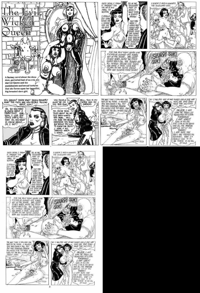 Evil W Queen new bdsm comics