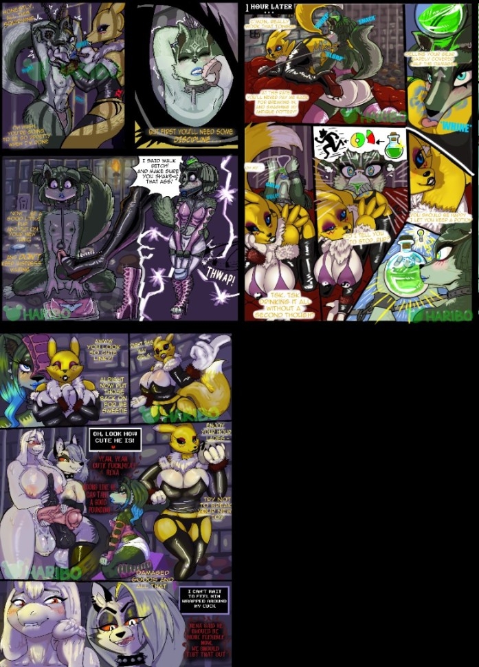 HariboArts - Taming The Hero new bdsm comics