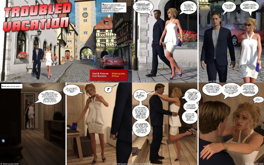 SirJerryLone - Troubled Vacation new bdsm comics