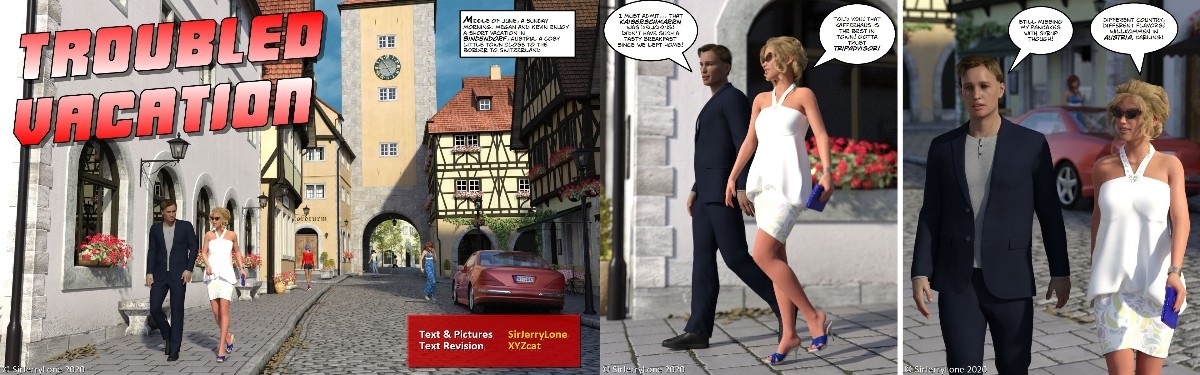SirJerryLone - Troubled Vacation new bdsm comics