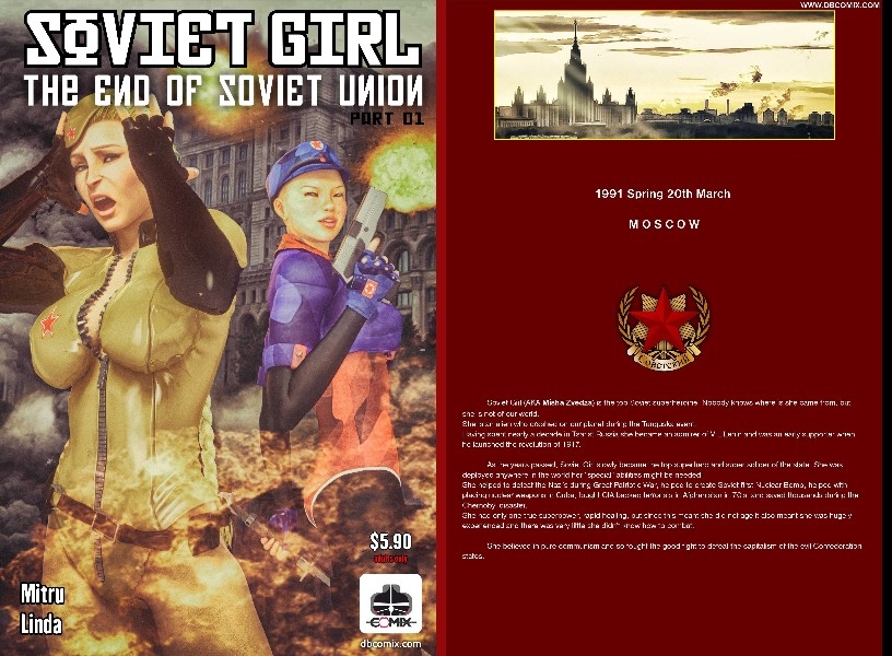 Soviet Girl - The End of Soviet Union 01 [bizarre & bdsm comics]