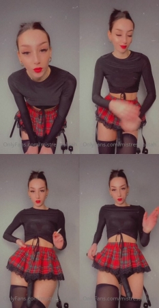 Mistresslhush -Onlyfans- Pov  You Get Caught Being A Creep At School 187