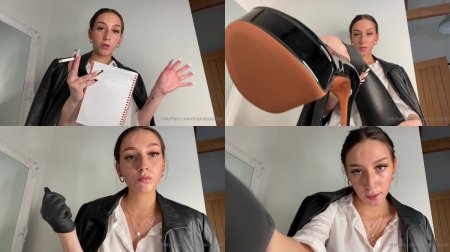 Mistresslhush -Onlyfans- Pov Mistress Returns From Work With Tasks For You To Complete