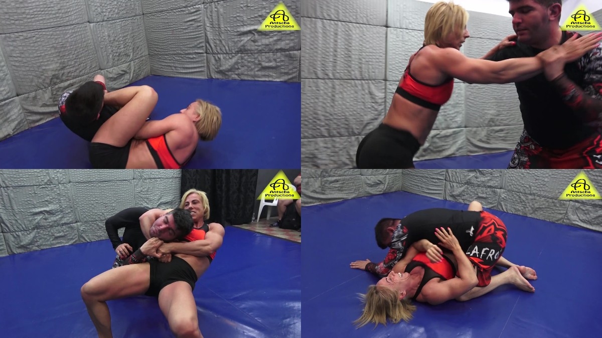 Antschas wrestling and fetish store - Iron Vs Zacharia [hardcore femdom porno videos]
