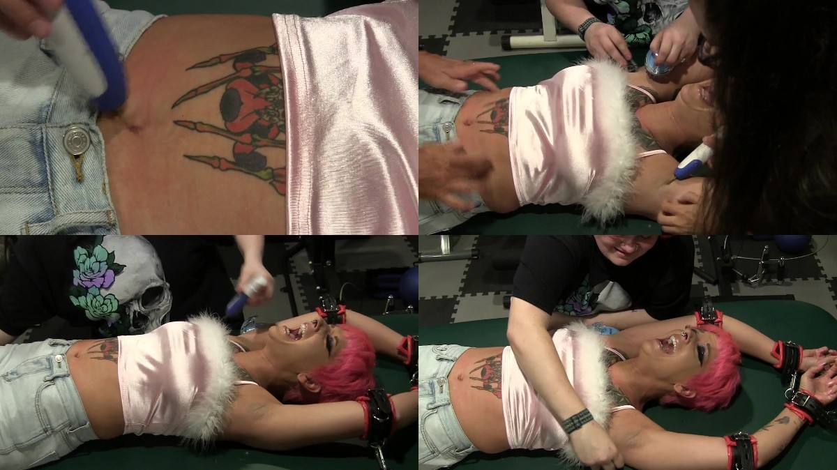 TickledPink – ok, Its time to strap PINKY down to the bench GOOD! [hardcore bdsm porno videos]
