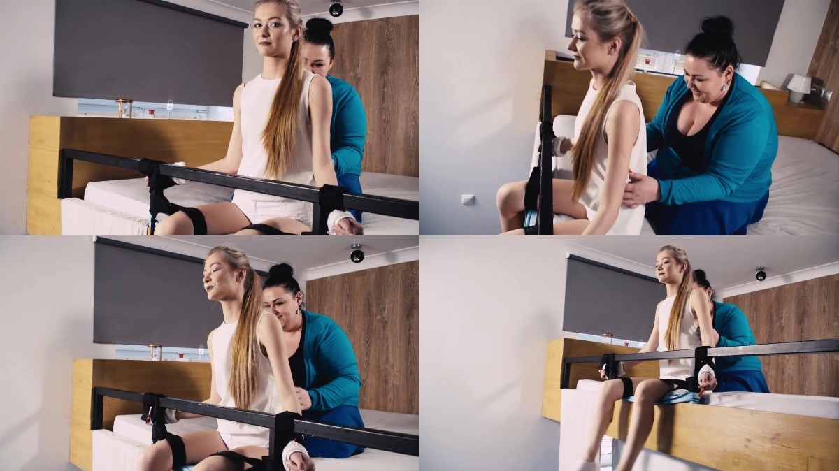 Blondie Natalya first tickle test by Natalya Anatolievna