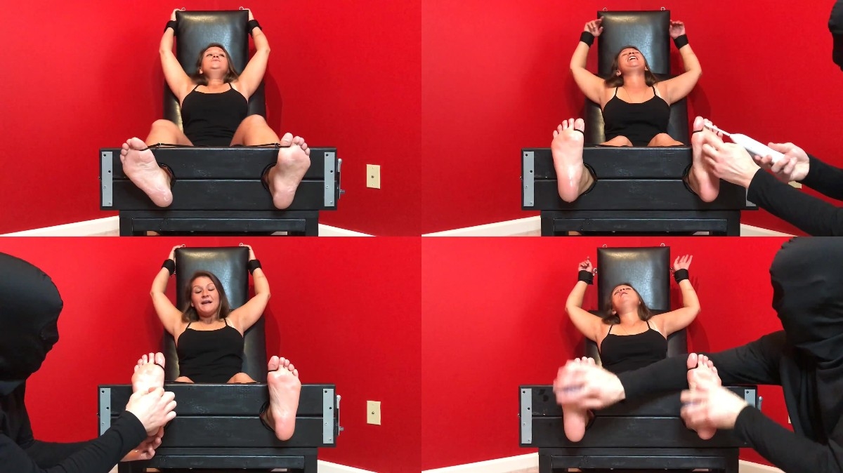 Tiffany in the Tickle Chair – UNCUT