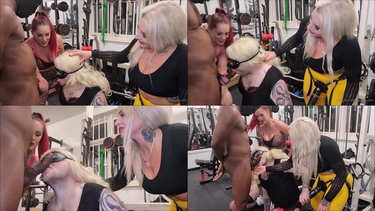 Mistress Ava Von Medisin - Virgin Real Cock Sucking Slut With Myself
