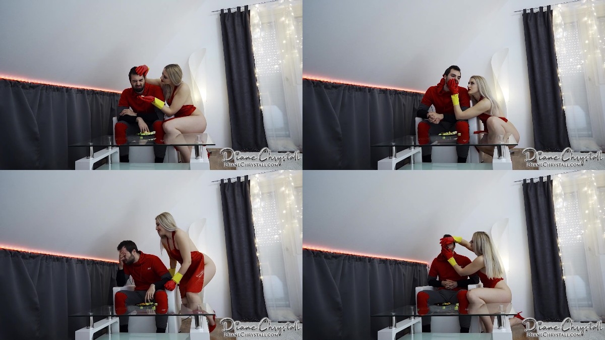 Diane Chrystall - Latex Step-Mommy feeding you