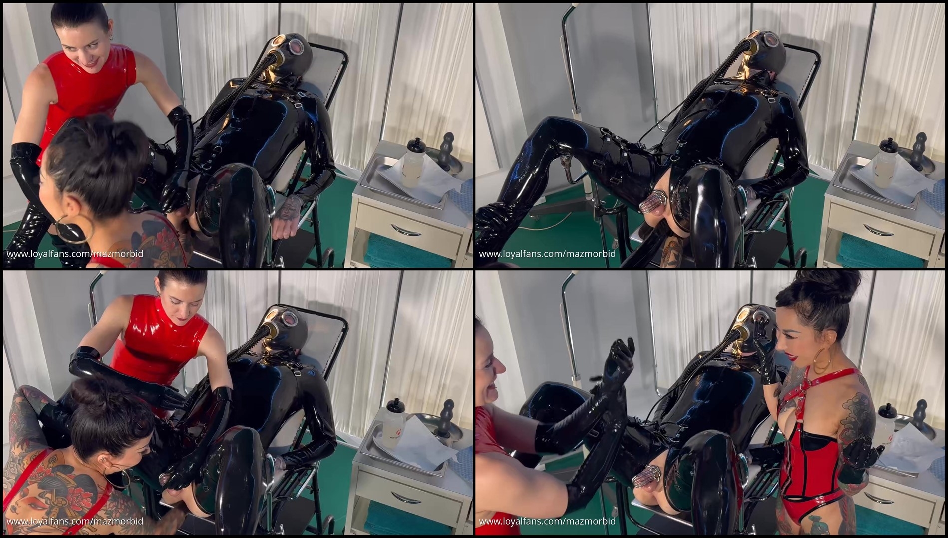 Maz Morbid Fetish - Medical Fetish Gyno Chair Extreme Anal Fisting