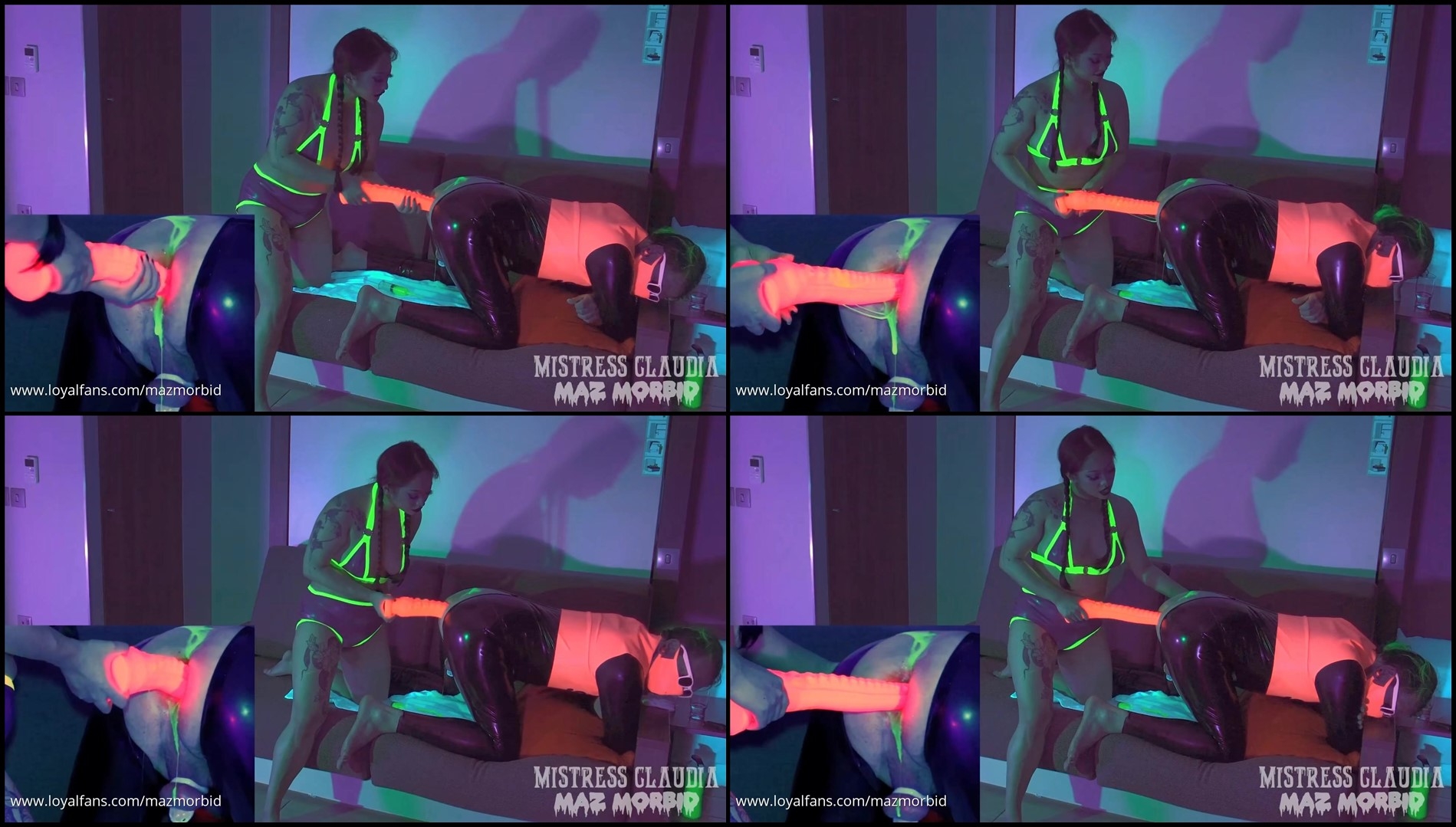Maz Morbid Fetish - Tentacle Depth Training with Claudia HON