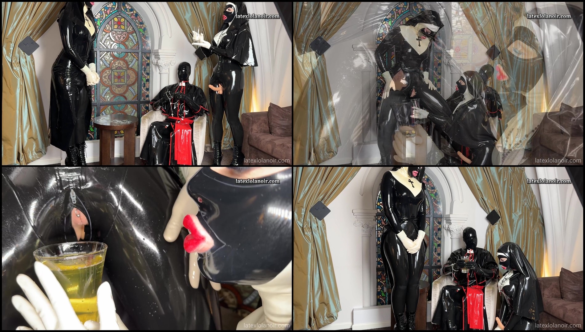 Miss Fetilicious - Producing the holy water