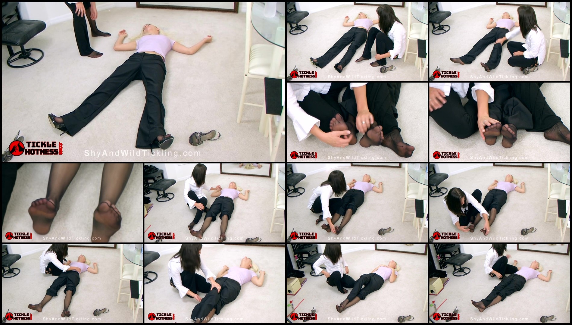 TickleHotness – Sister vs Sister 2 – Playing Possum – Lily