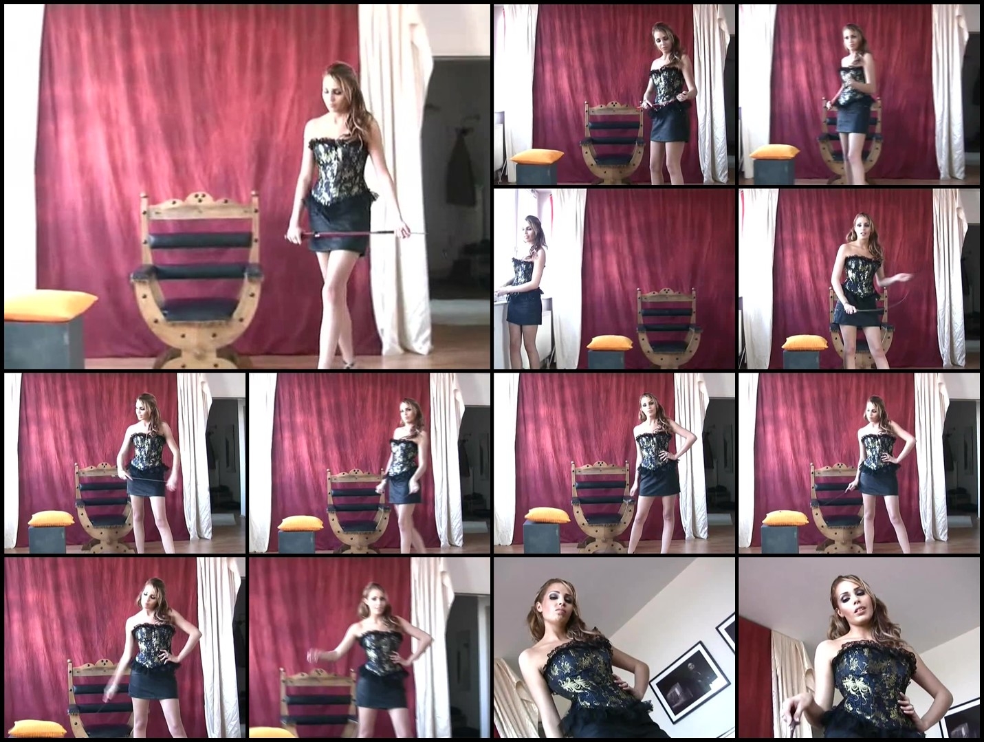 FemdomFoto - Olivia - Crop Punishment (German)