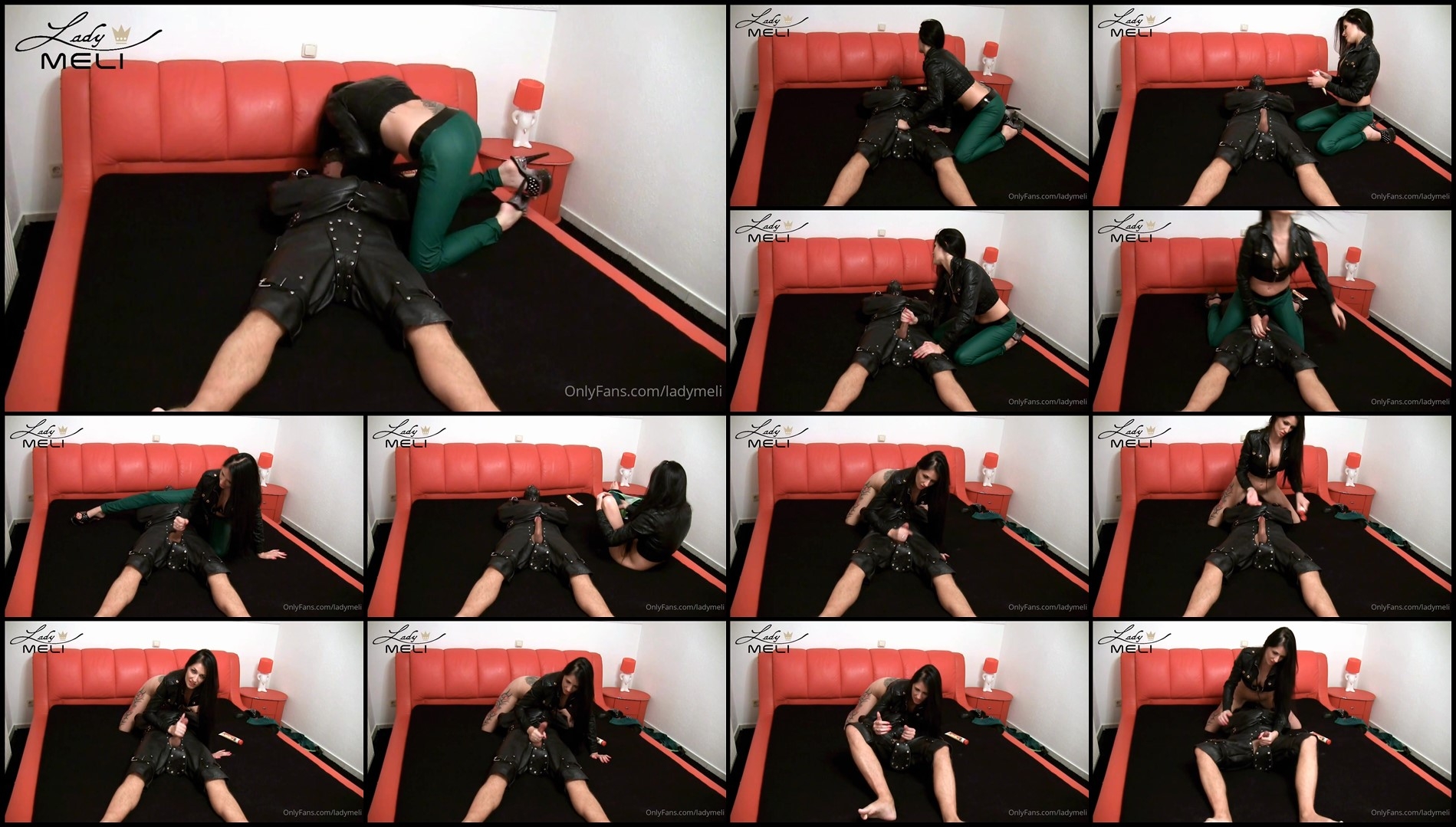Lady Meli - Jerk Permission Clear With Forced Milking