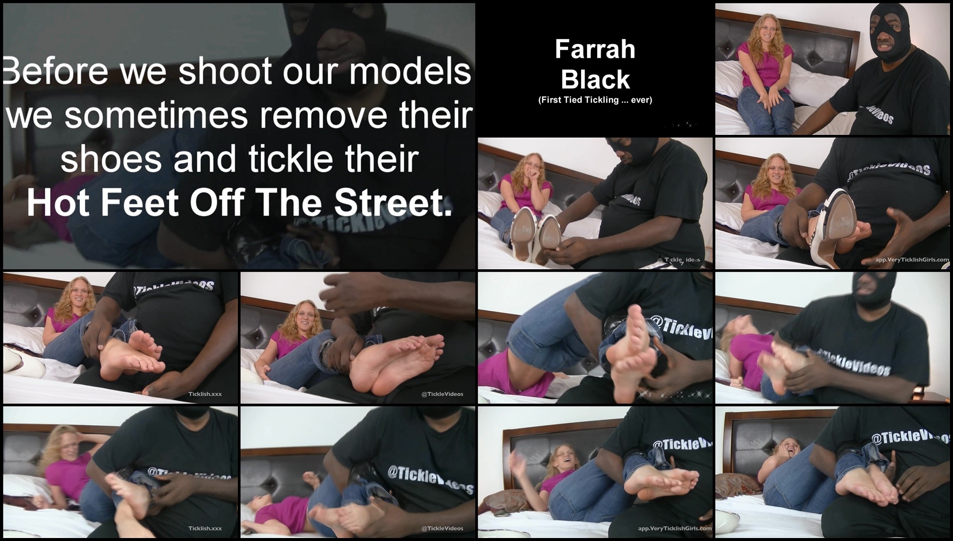 TickleHotness – Hot Feet Off The Street 1 – Farrah Black
