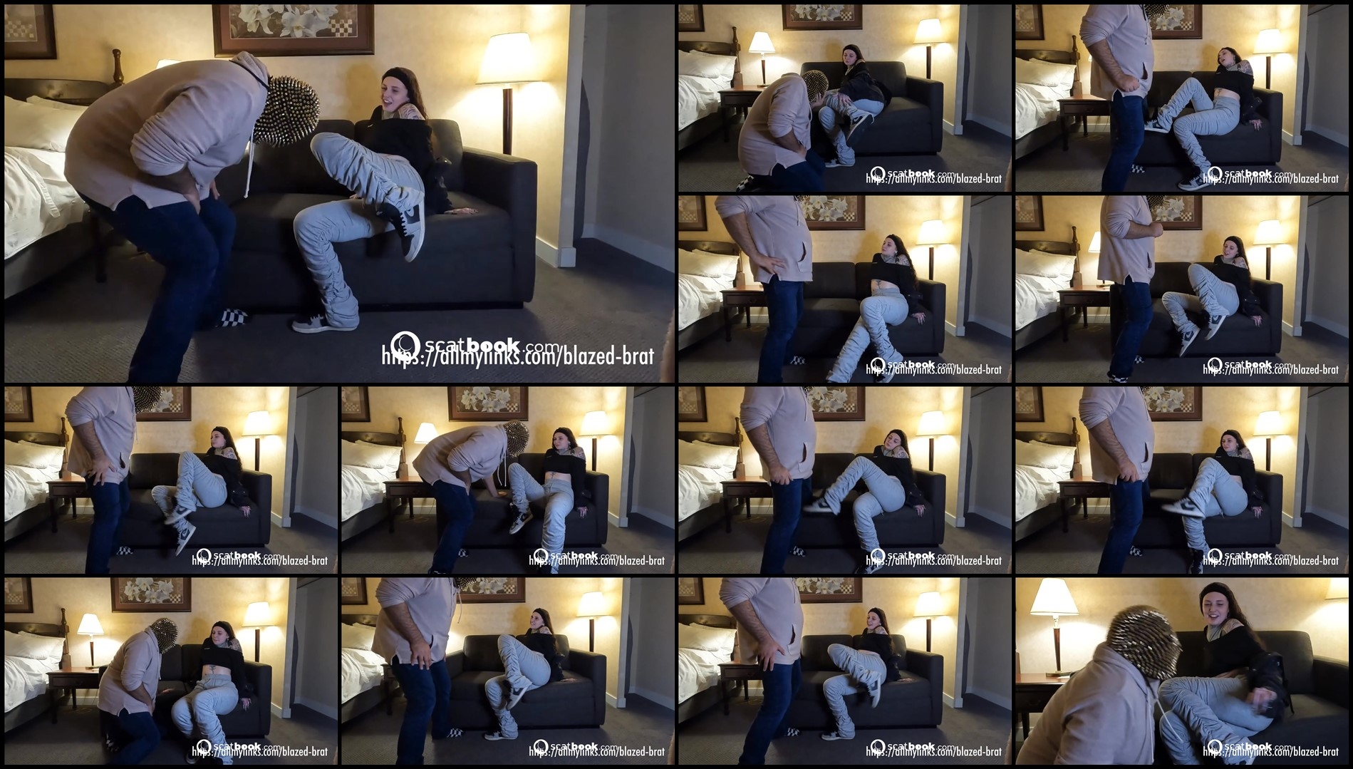 BlazedBrat - MERCY RAGE - Ballbusting With Slow Mo