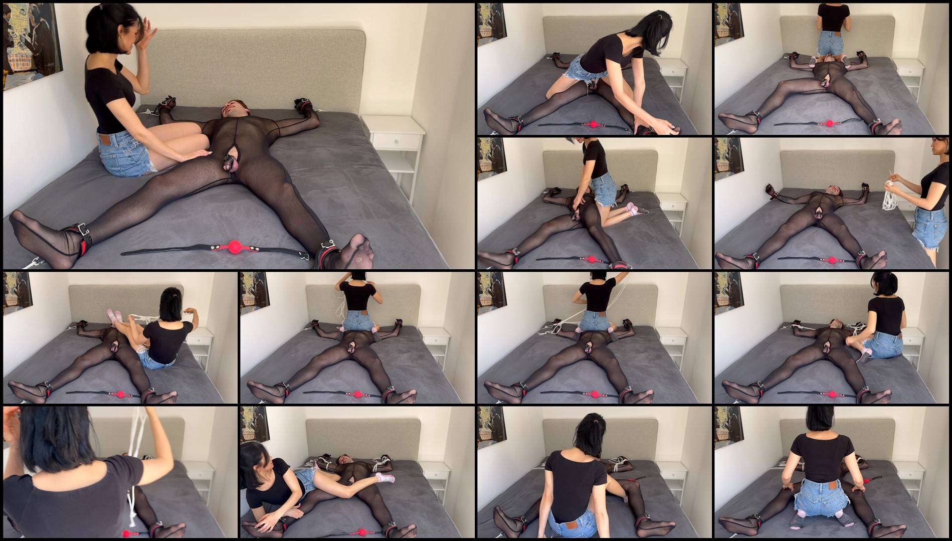 JolieBerrie – Cute Cruel Chastity Tickling Torment – part I