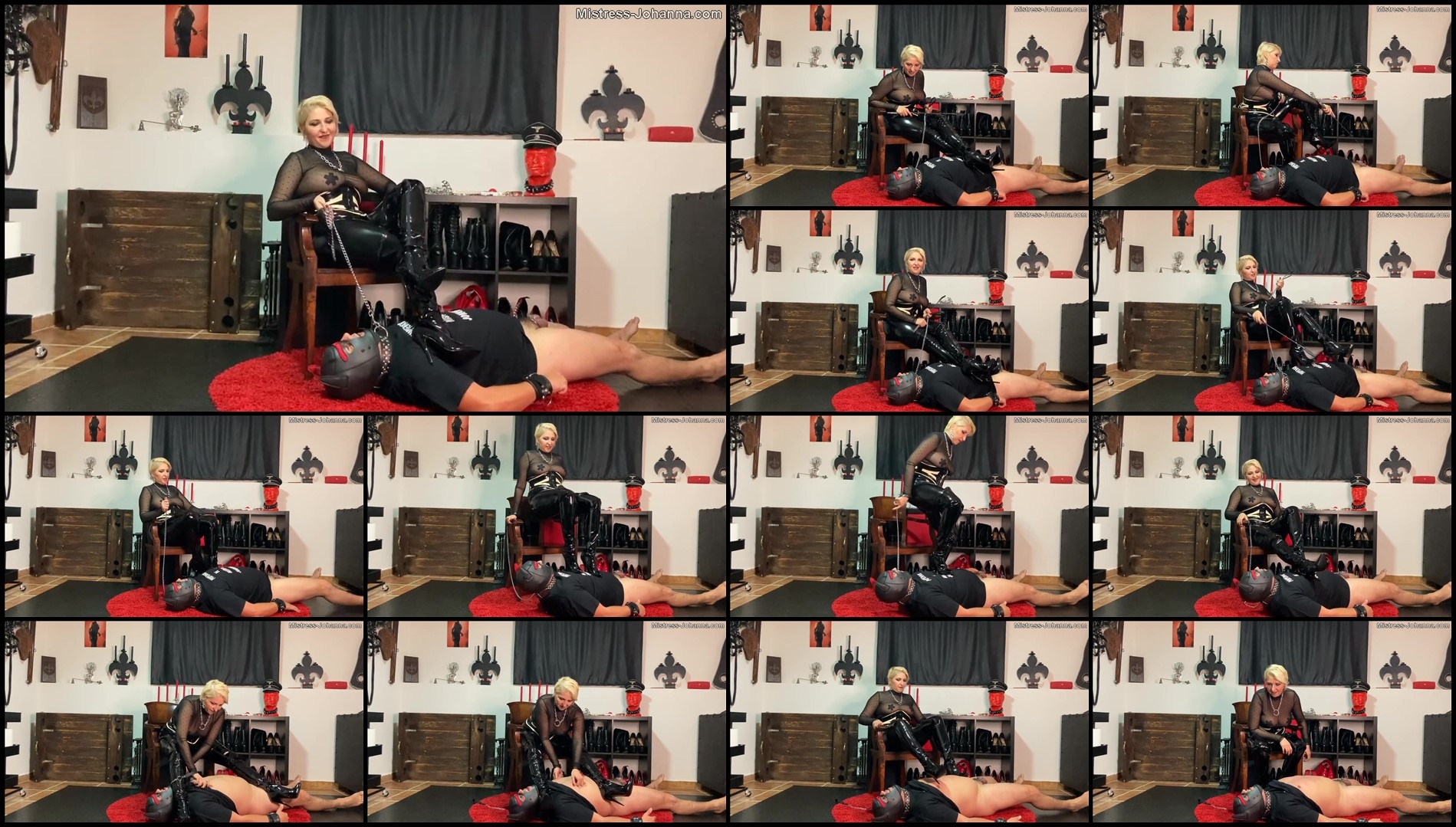 Mistress Johanna - You Are My Slave - My Human Carpet