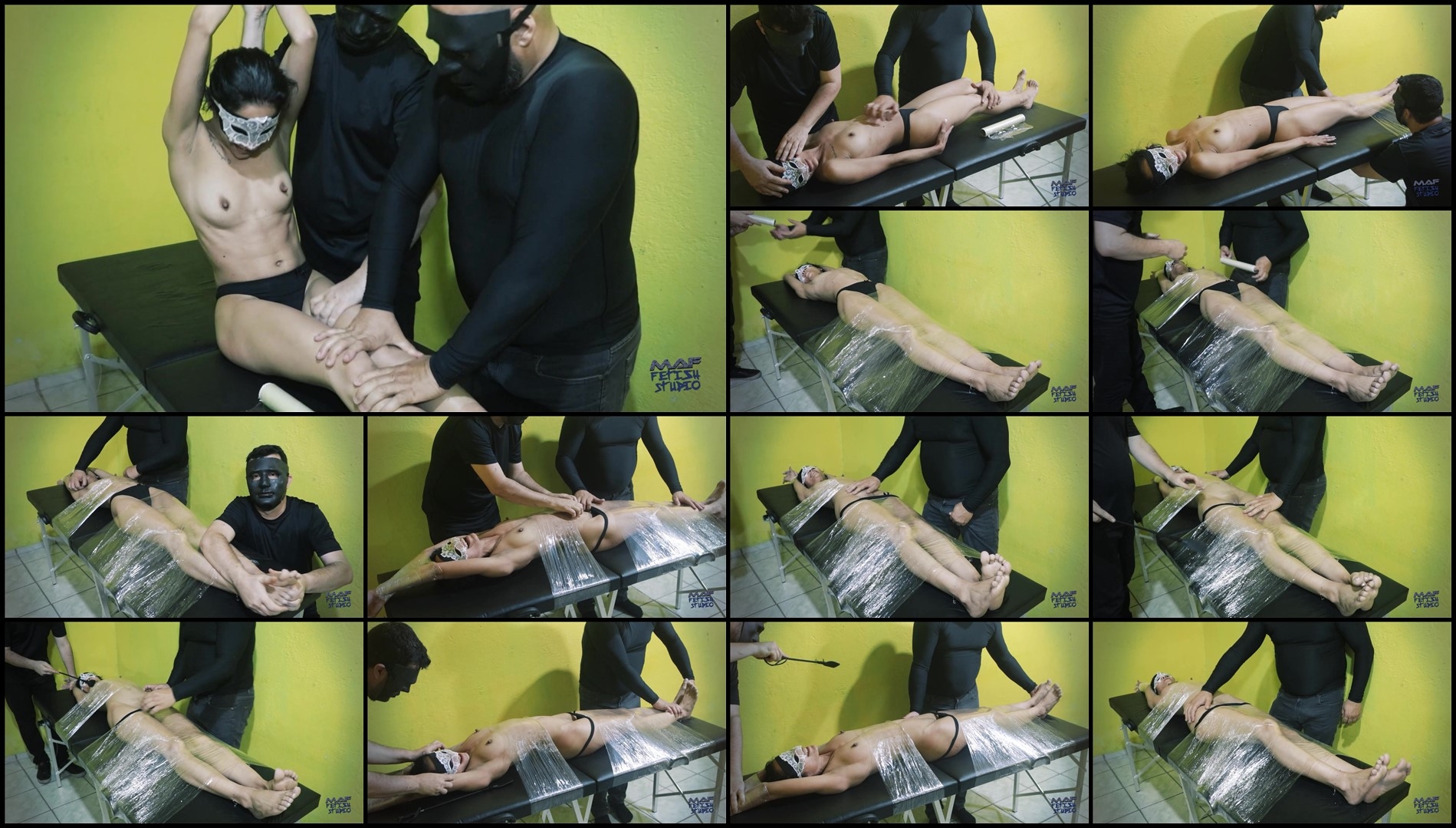 MAFFetishStudio – Bondage tickling and spanking tits